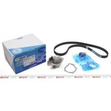 Комплект ГРМ + помпа Citroen Jumpy/Peugeot 306/Fiat Scudo 1.9D/Toyota Corolla 98-08(140x25.4)(PA747)