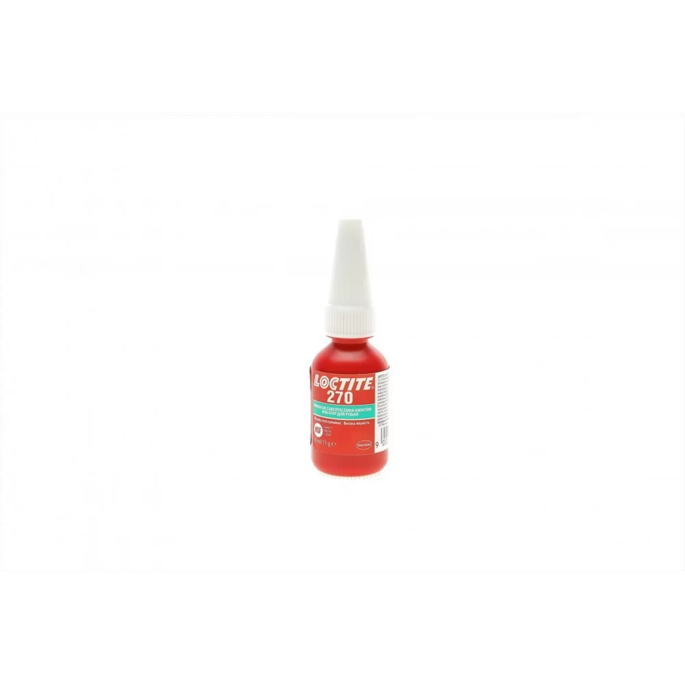 LOCTITE 270 BO10ML PL/UA фіксатор різьби (зелений) (високої міцності) макс. діаметр різьби М20