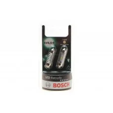 Автолампа C5W 12V 1W SV8.5-5 LED Retrofit BL (палець) К-кт 2 шт.