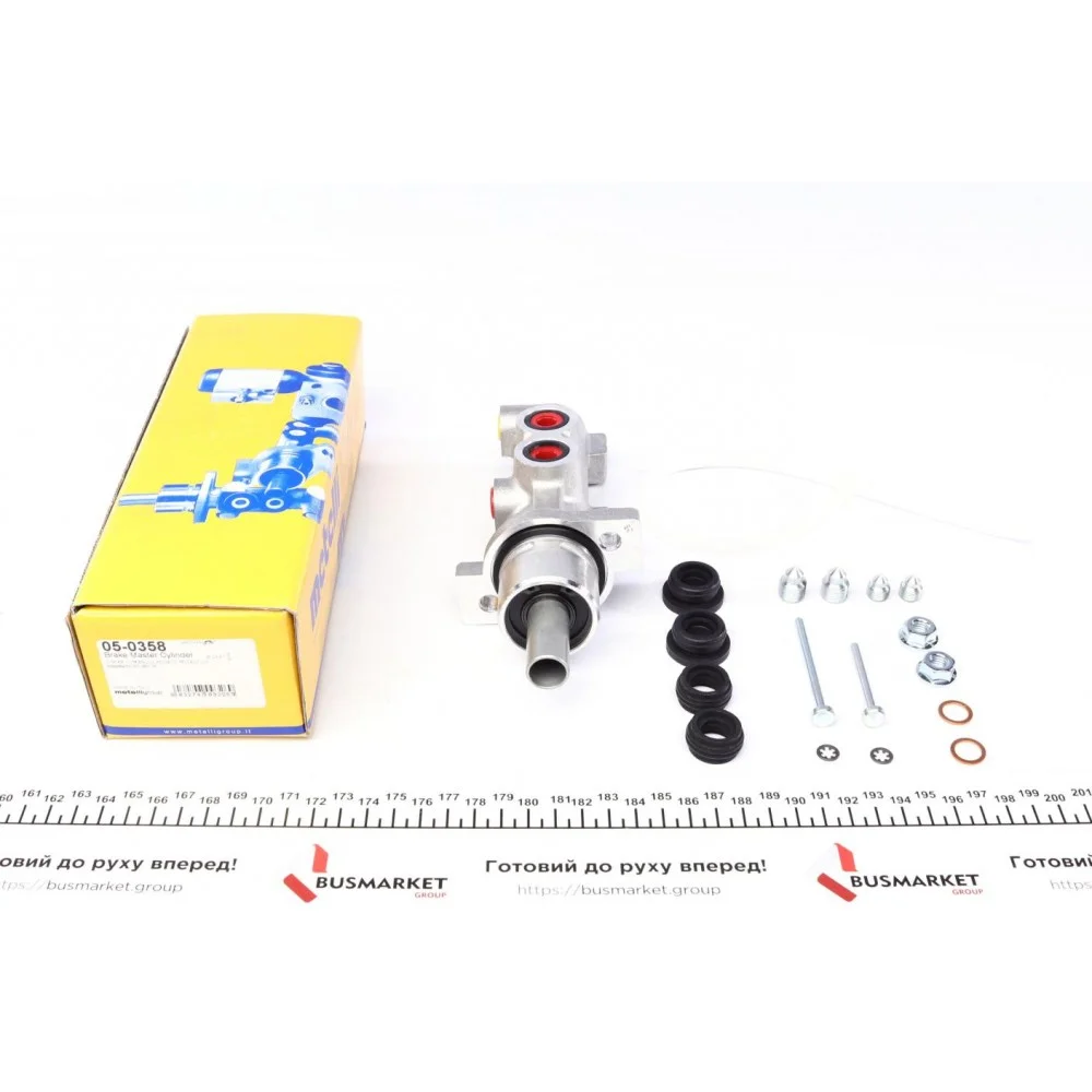 Циліндр гальмівний (головний) Citroen Berlingo 96-11/Xsara 97-05/Peugeot 306 93-02/Partner 96-15(+ABS)