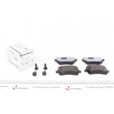 Колодки гальмівні (задні) VW Caddy 03-15 (Lucas-Girling) (з низьким продукуванням пилу)