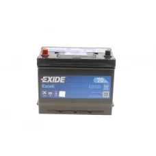 Акумуляторна батарея 70Ah/540A (270x173x222/+L/B9) Excell Азія