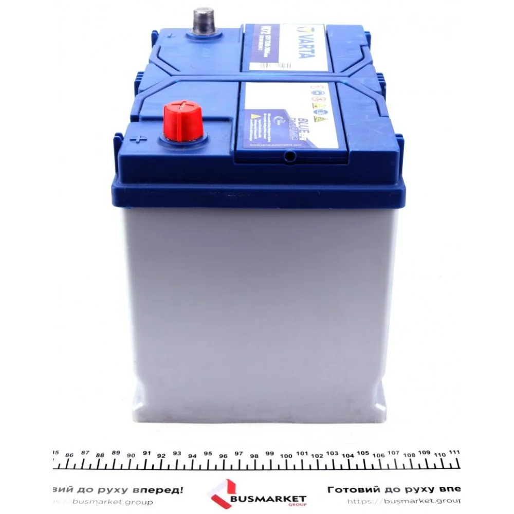 Акумуляторна батарея 72Ah/760A (261x175x220/+R/B01) (Start-Stop EFB) Blue Dynamic N72 Азія