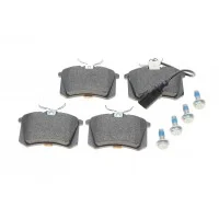 Колодки гальмівні (задні) VW Sharan 95-10/Ford Galaxy 95-06 (87x53x17.2) (Lucas) (з датчиком)