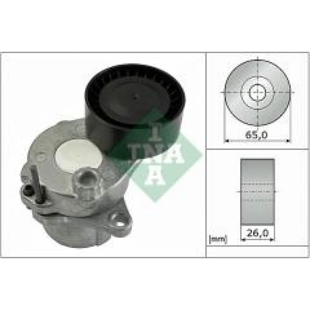 Натяжник ременя генератора MB C-class (W204)/E-class (W212/S212) 2.2CDI 08-, OM651