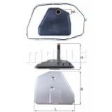 Фільтр АКПП Audi A4/A6 2.7-4.2 04-11/VW Phaeton 3.0-4.2 03-16 (з прокладкою/13 отворів)