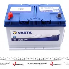Акумуляторна батарея 95Ah/830A (306x173x225/+L/B01) Blue Dynamic G8 Азія