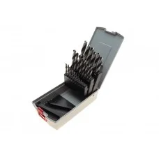 Набір свердл HSS PointTeQ ProBox (1-13mm/крок 0.5mm) К-кт 25 шт.