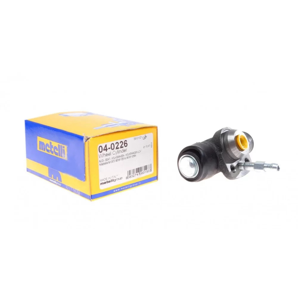 Циліндр гальмівний (задній) Audi 80/100 76-91/Seat Arosa 97-04/VW Golf III/Passat B2/Polo/Lupo 79-05