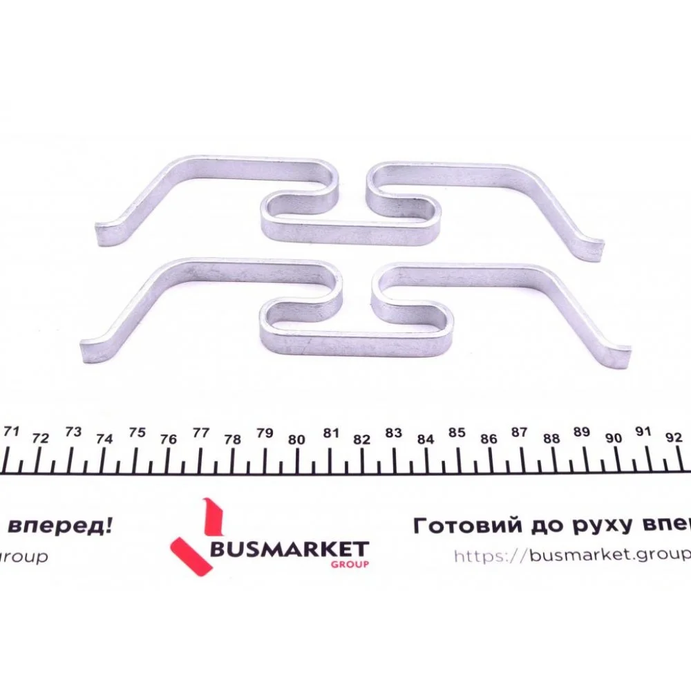 Планка супорта (переднього) прижимна (к-кт) Citroen Jumpy/Peugeot Expert 14-