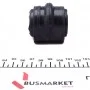 Втулка стабілізатора (переднього) Ford Focus 98-04 (d=18mm)