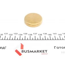 Заглушка блоку циліндрів (d=41.6mm) Латунь/Brass
