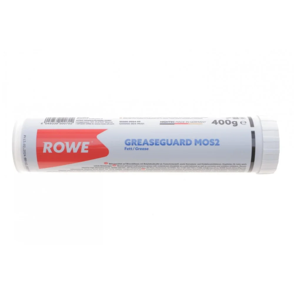 Змазка для підшипників HIGHTEC GREASEGUARD MOS2 (400g) (KPF 2 K -30) -30 °C до +130 °C.