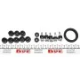 Прокладка кришки клапанів BMW 5 (E60/E61)/7 (E65/E66/E67)/X5 (E53/E70) 3.5-4.8 01- (5-8 цил.) (к-кт)