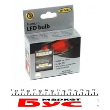 Автолампа P21W 12V 4W BA15s 382 LED (6000K/530 lumen/5x long Life) (2шт.)
