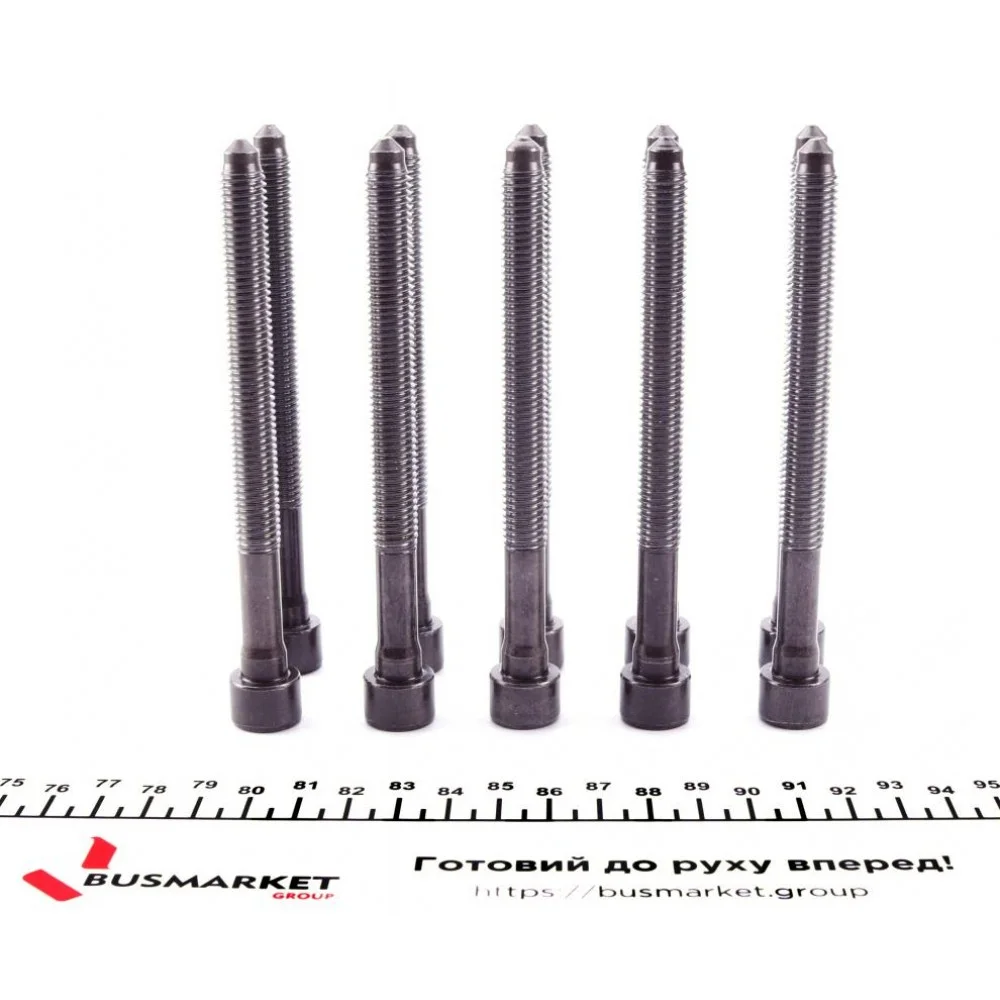 Болти головки (к-кт 10шт.) VW Passat/Multivan VI/Golf V/VI/T5/T6 1.8/2.0 04- (M10x1.5x117)