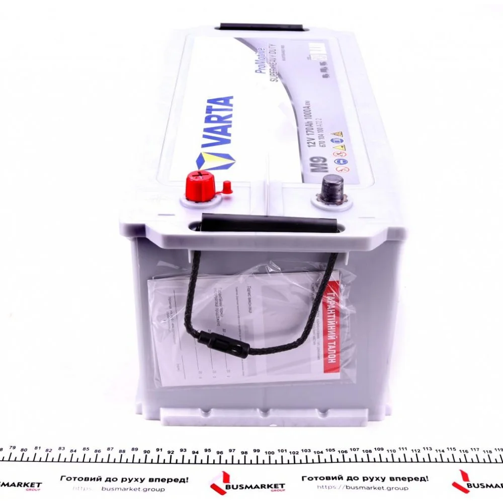 Акумуляторна батарея 170Ah/1000A (513x223x223/+L/B13) Promotive SHD M9 замінено на 670104100 A722