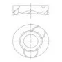 Поршень Volvo 7700/7900/8300/8500/8900/9300/9400/9500/B9/FM/FM9 99- (120.01mm/STD)