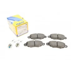 Колодки гальмівні (передні) Citroen Xsara 97-05/Nissan Kubistar 03-/Renault Kangoo 97-