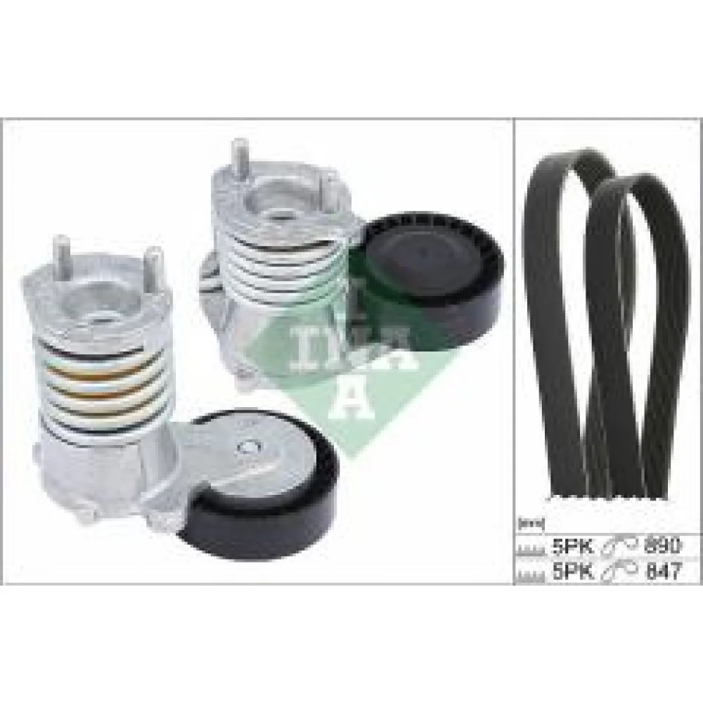 Комплект ременя генератора Ford Kuga I, 2.5, 02/08 - 11/12 , (6DPK1817 + 5PK848)
