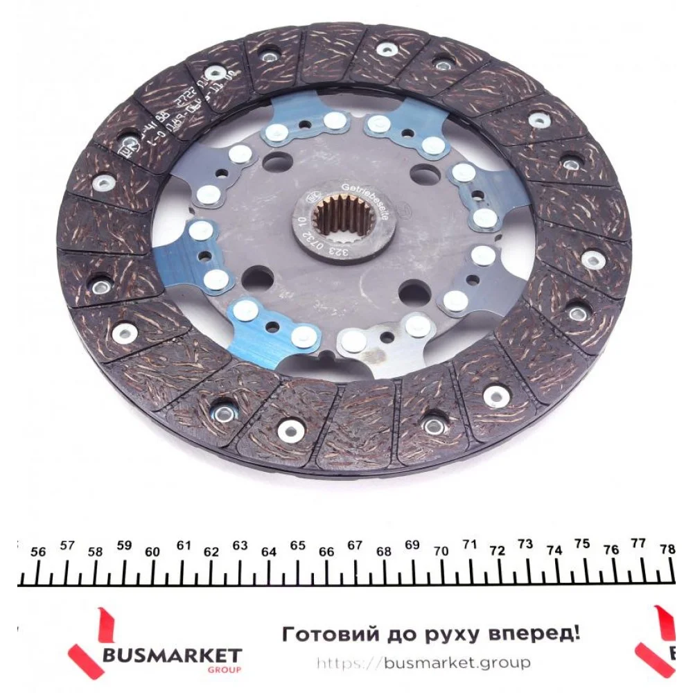 Комплект зчеплення Renault Megane III/Scenic III 1.4TCe 09- 96kw, d=230mm, H4J 700