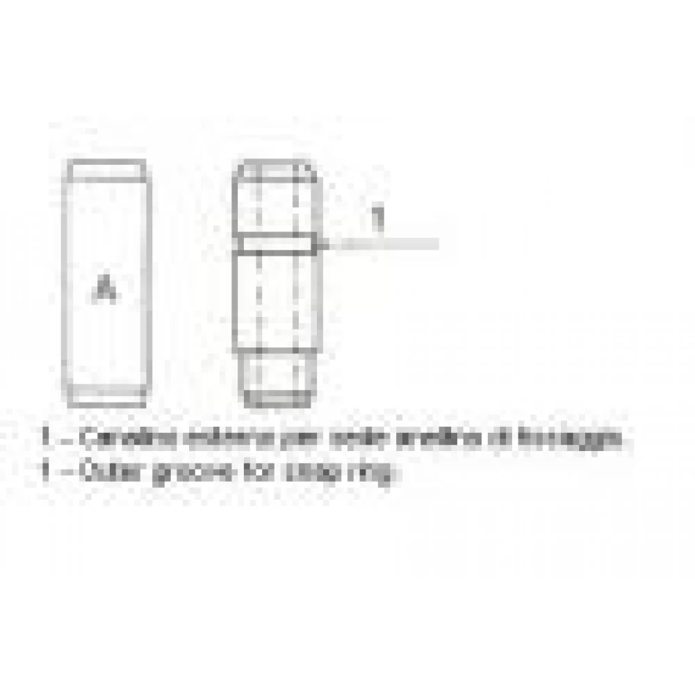 Втулка клапана направляюча (впуск/випуск) Ford Transit 2.5D/DI/TD 83-00 (8.98х14.74х56.5)