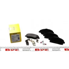 Колодки гальмівні (передні) Opel Combo 01-04 (Lucas) Q+