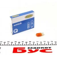 Автолампа WY5W 12V 5W W2.1x9.5d Standard (без цоколя, жовта) (1шт)