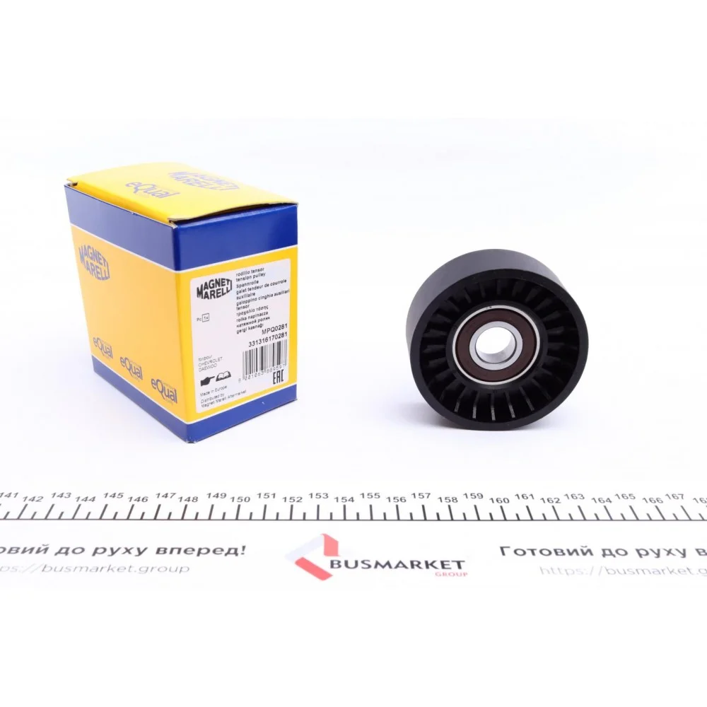 Ролик генератора Daewoo Nubira 1.4/1.6 97-i (натяжний) (75x28)