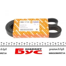 Ремінь генератора VW LT 2.5TDI 00- (-AC)/T4 2.4D/2.5TDI 96- (6PK1715)