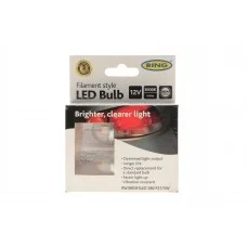 Автолампа P21/5W 12V 1W BAY15d Filament LED (3000K/ 380/40 lm/3x Long life) (2шт.)