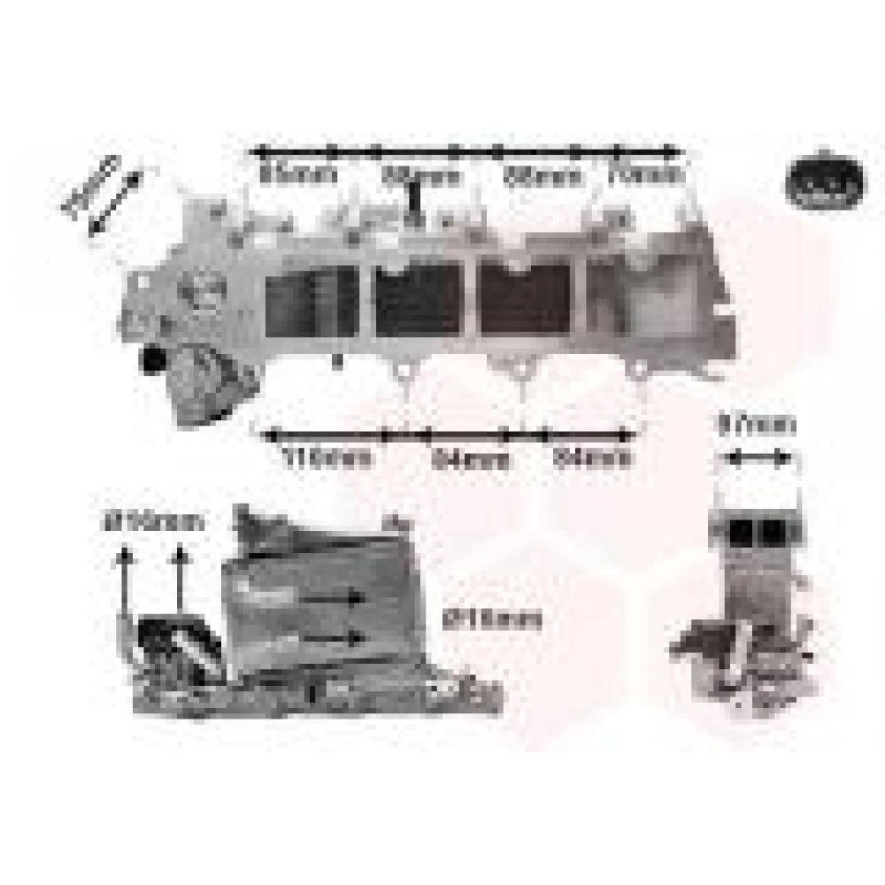 Радіатор інтеркулера Skoda Octavia III/VW Golf VII/Passat 1.6-2.0TDI 12-