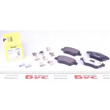Колодки гальмівні (передні) Opel Corsa D 06- (Bosch) Q+