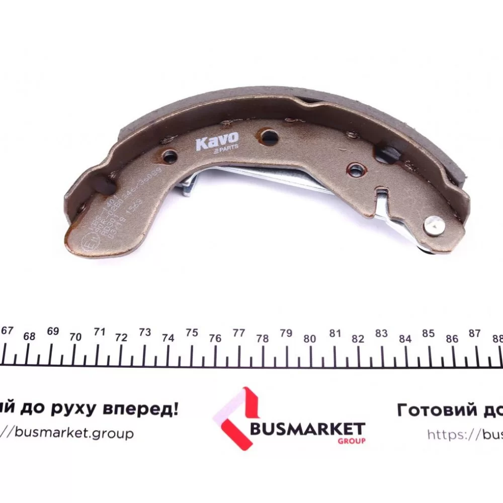 Колодки гальмівні (задні) Chevrolet Aveo 06- (барабанні) (200x36)