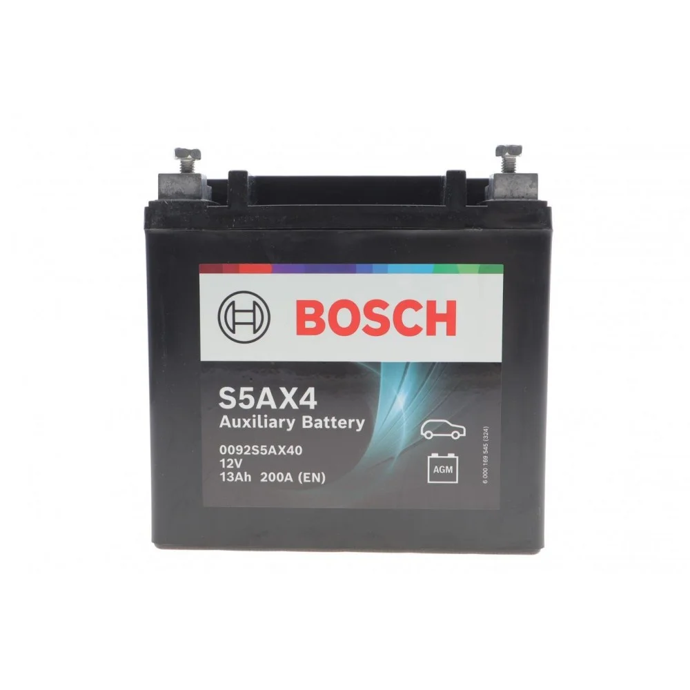 Акумуляторна батарея 13Ah/200A S5AX Aux (150x87x145/+L/BO) (Start-Stop/AGM/допоміжна)