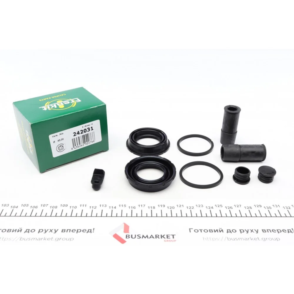 Ремкомплект супорта (переднього) BMW 5(E60)/6(E64)/7(E66) 04-10 (d=42mm) (Ate)