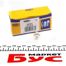 Автолампа 12V 2W B8.3d (в щиток приладів/біла)