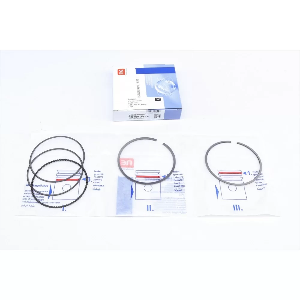 Кільця поршневі VW Golf V/VI/Passat 2.0FSI/TFSI 04- (83.00mm/+0.50) (1.2-1.5-2.0) = 8950665000