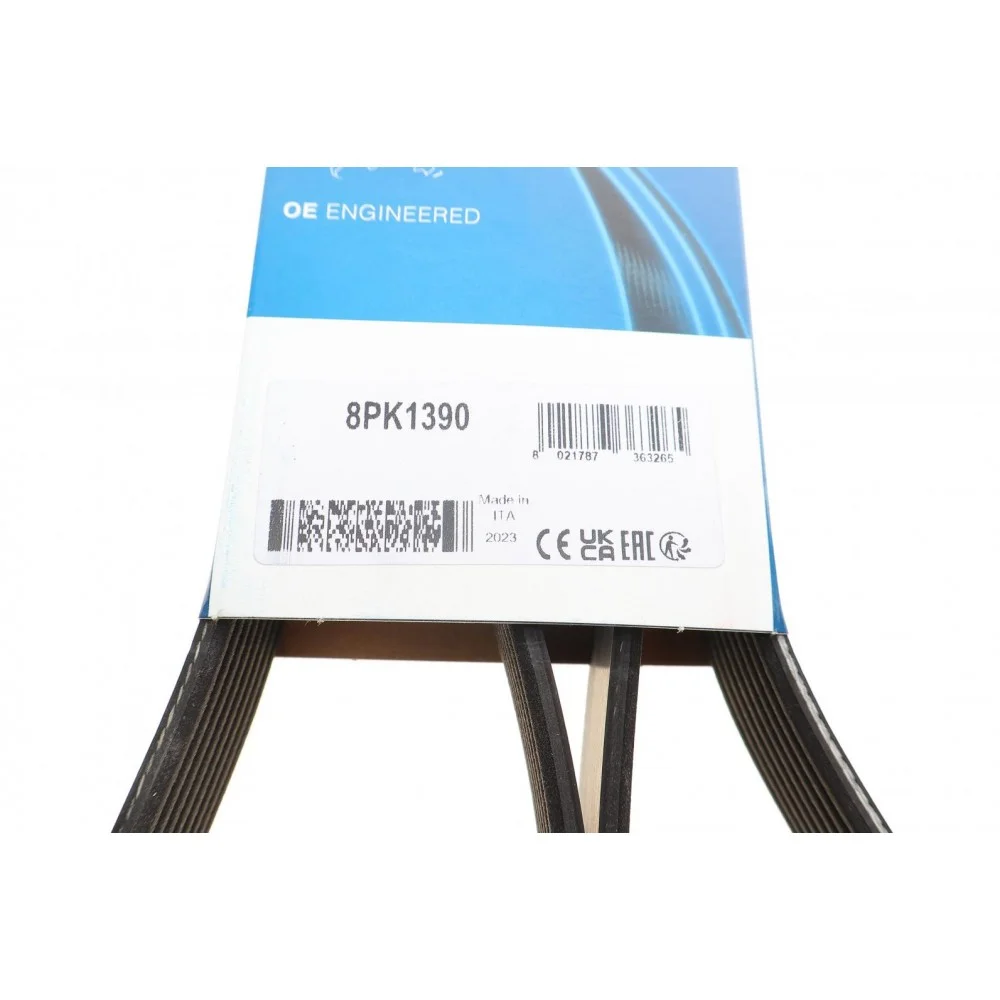Ремінь генератора BMW 3 (F30/F80)/5 (F10)/ X5 (F15/F85)/ X6 (F16/F86) 13- (8PK1390) (N55)