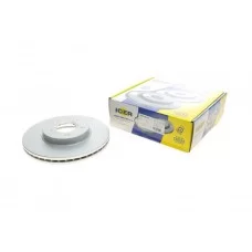 Диск гальмівний (передній) Ford C-Max 07-10/Focus/Volvo C30/C70/S40 04-12 (278x25)(з покр.)(вент.)