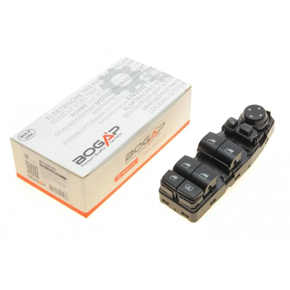 Кнопка склопідйомника (L) BMW 3 (F30/F80) 11- B38/B46/B47/B48/B58/N13/N20/N26/N47/N55 (блок)