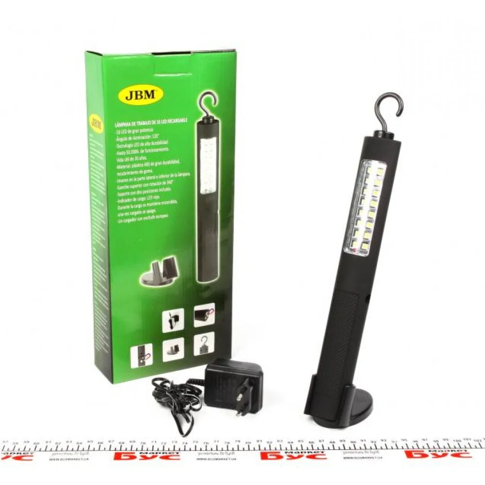 Ліхтарик інспекційний з акумулятором (16LED/60Lm)