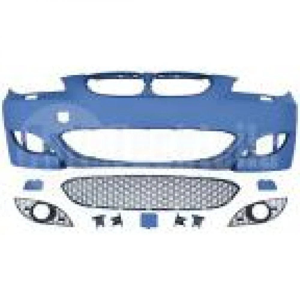 Бампер (передній) BMW 5 (E60) 03-09 (із отвором для противотуманки/M5)