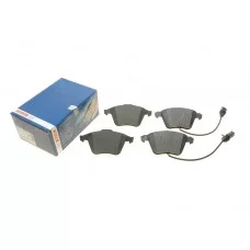 Колодки тормозные (передні) Audi A4 03-09/A6/A8 03-11/Seat Exeo 08-13 (+датчики)