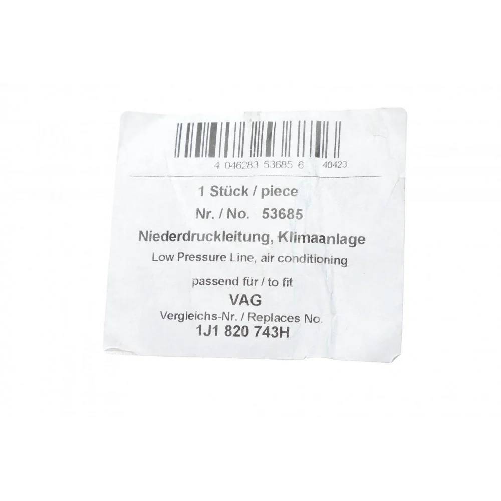 Трубка кондиціонера Audi A3 96-03/VW Golf IV 1.6-1.8T 97-06