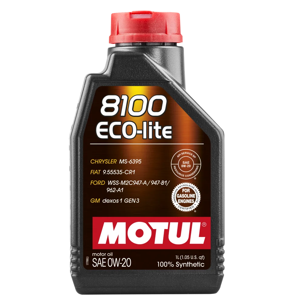 Олива 0W20 ECO-lite SAE 8100 (1л) GM dexos1 (104981)/(101525/108534)