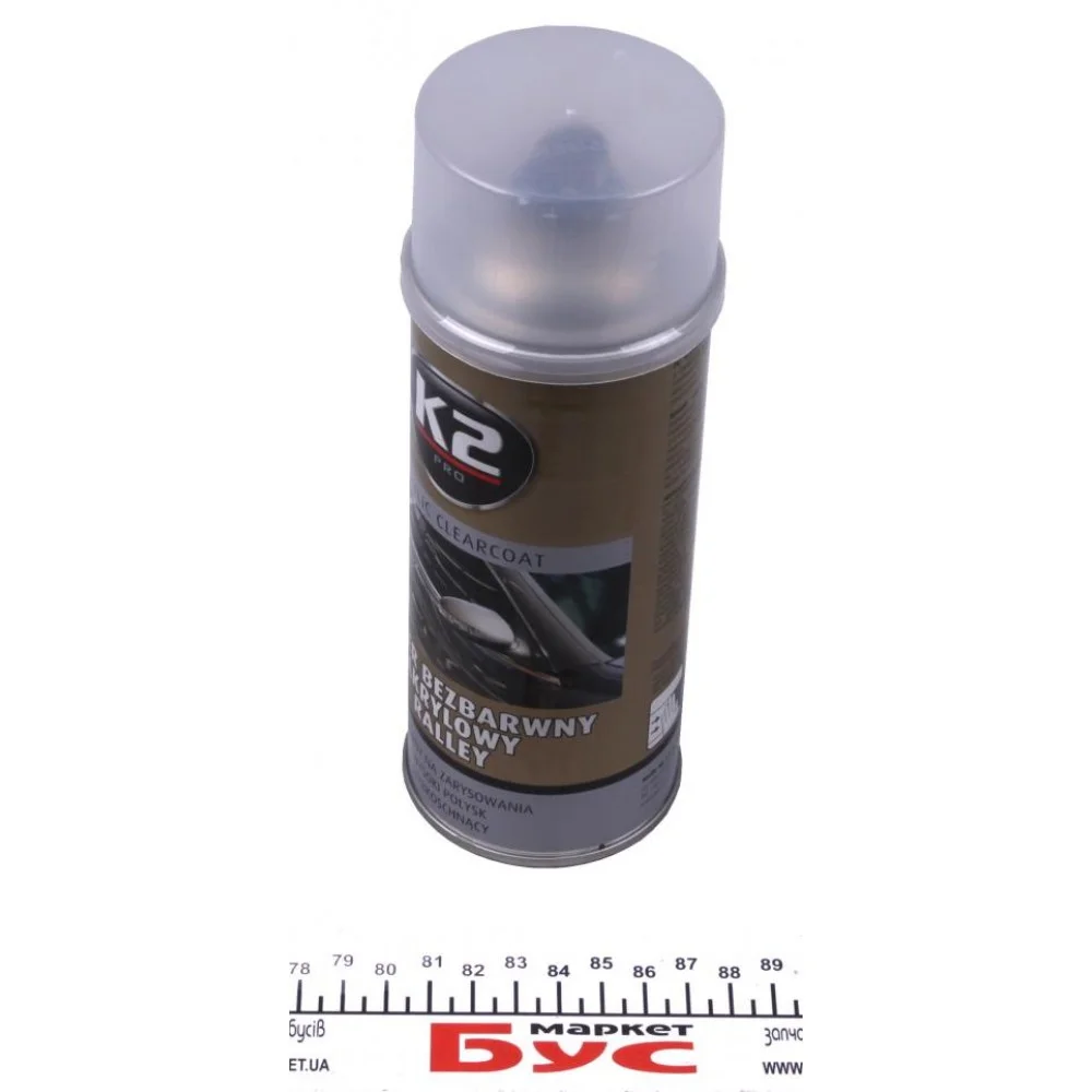 Лак аерозольний акриловий безбарвний Clearcoat Rally (400мл)