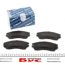 Колодки гальмівні (передні) Subaru Legacy 89-99/Impreza 92-00 (127.7x54.4)
