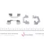 Планка супорта (переднього) прижимна (к-кт) Citroen Jumpy/Peugeot Expert 96-06 (Lucas)