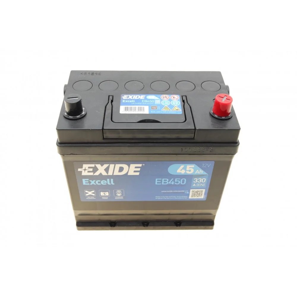 Акумуляторная батарея 45Ah/330A (220x135x225/+R/B1) Excell